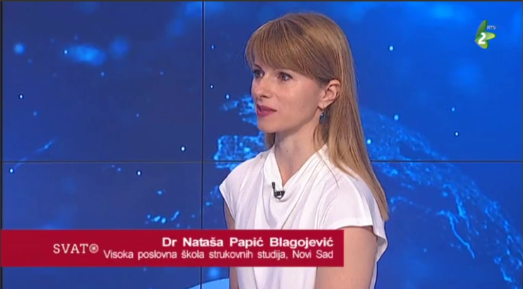 Gostovanje dr Nataše Papić – Blagojević na RTV